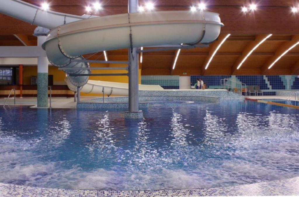 Lipno Wellness - Frymburk C104 Privat Family Room Bagian luar foto